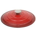 thumbnail image 6 of Gibson Home Addlestone 5 Quart Enamel Cast Iron Dutch Oven - Red, 6 of 10