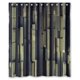 thumbnail image 1 of ABPHQTO Linda cortina de ducha de grano de madera impermeable cortina de ducha 150x180 cm, 1 of 2