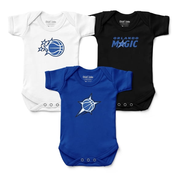 Infant Chad & Jake Orlando Magic Three-Pack Bodysuit Set