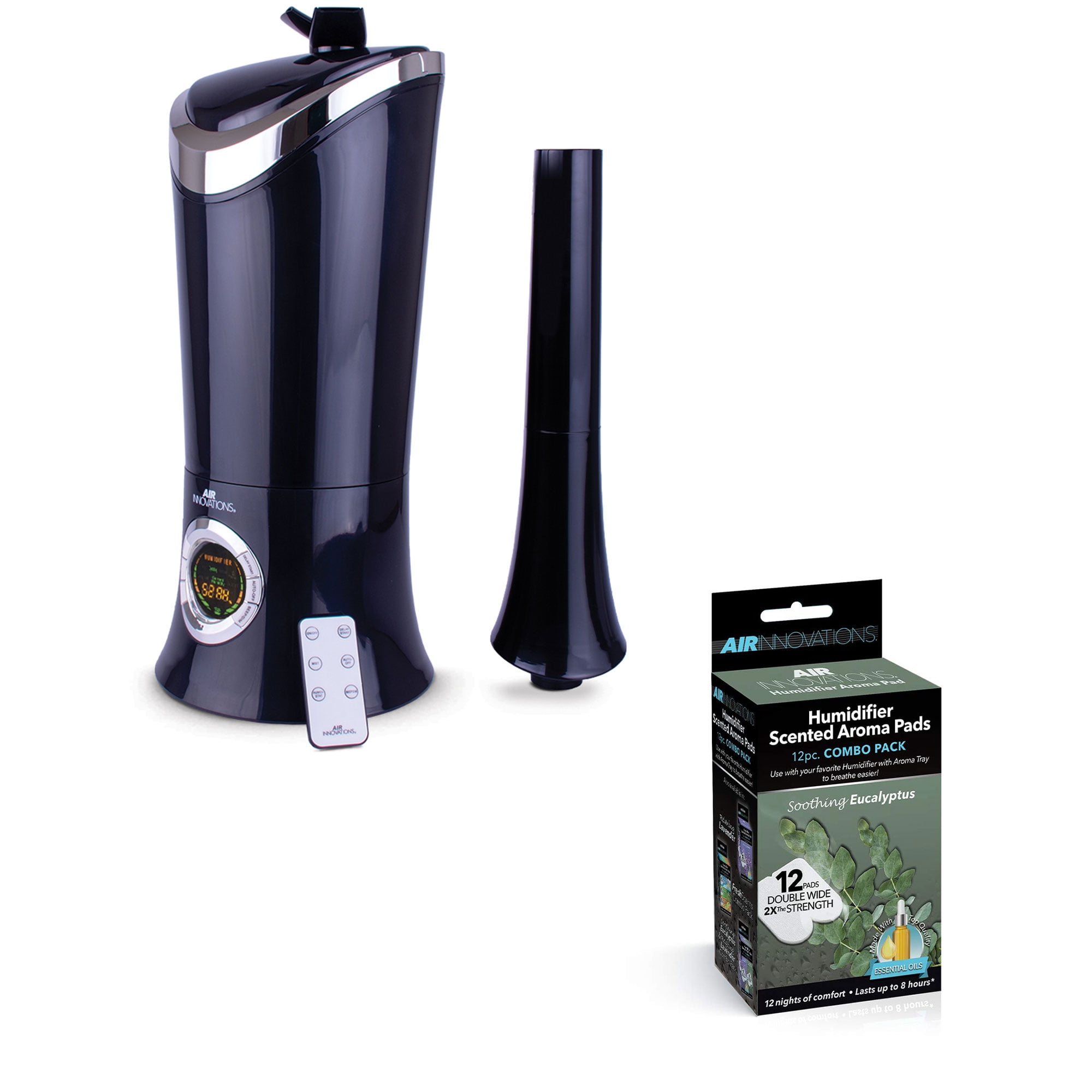 Air Innovations 1.7 Gal Cool Mist Humidifier w/ Aromatherapy Refill