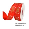 thumbnail image 2 of 2pcs/Package Christmas Decoration Ribbon Printed Ribbon DIY Supplies Xmas Ribbon, 2 of 7