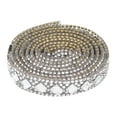 thumbnail image 2 of Iron On Rhinestone Chain2 Yard Hotfix Crystal DIY Dress Decoration Rhinestone Chain Luxury Finish, 2 of 8