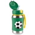 thumbnail image 2 of Vaso para Niño Pequeño con Sorbete Skip Hop Sparks Acero Inoxidable Fútbol, 2 of 6