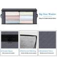 thumbnail image 3 of Bolsas de almacenamiento HomeHacks Storage, paquete de 3 unidades, organizador de ropa, 35 L, 3 of 8