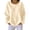 Beige, variant on ABATAB Long Sleeve Tops for Women Round Neck Knit Summer T Shirts Loose Fit Comfort Tee Classic Lounge Outfits Clothing