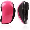 thumbnail image 2 of Peine para el cabello TANGJMXG antiestático cepillo de masaje rosa, 2 of 4