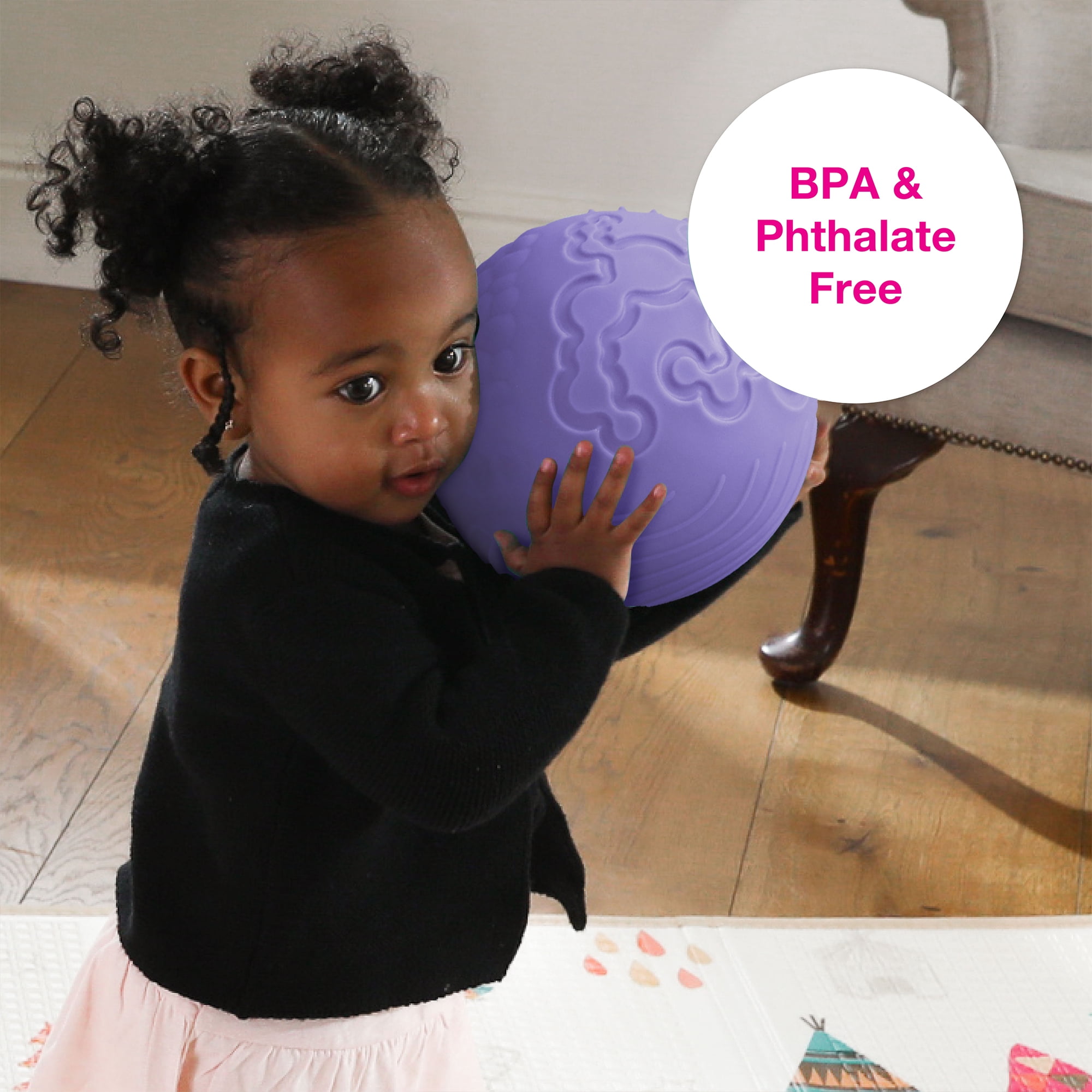 Edushape Texture-iffic Sensory Ball for Baby Purple