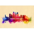 thumbnail image 4 of Cincinnati, Ohio, Skyline Abstract (19x27 inches, Premium 500 Piece Jigsaw Puzzle for Adults and Family, Made in USA), 4 of 4