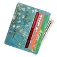 thumbnail image 3 of Tarjetero Fintie Slim, minimalista, de piel con bloqueo RFID, 3 of 7