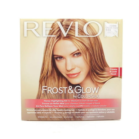 Revlon Frost & Glow by Colorsilk Honey Highlighting Kit for Medium to Dark Brown Hair 1
