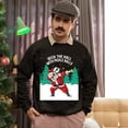 thumbnail image 5 of Christmas Sweatshirt, Deck the Hall with Pickle Balls Christmas Sweatshirt, Funny Santa Pickleball Sweater, Ugly Holiday Sweater for Pickleball Players, Holiday Pickleball Gift, 5 of 5