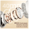 thumbnail image 2 of Audífonos Diadema Gamer Inalámbricos/con Micrófono, Bluetooth 5.4 Blanco, 2 of 4