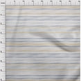 thumbnail image 4 of oneOone Cotton Flex Dusty Blue Fabric Stripes Fabric For Sewing Printed Craft Fabric By The Yard 40 Inch Wide, 4 of 4