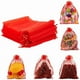 thumbnail image 1 of 100 bolsas de organza con cordón de 5 x 7 pulgadas, bolsas rojas para joyería, bolsas de malla transparente con cordón, bolsas de regalo para recuerdos de boda, 1 of 8