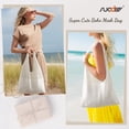 thumbnail image 3 of SUOSDEY Beach Tote Bag for Women, Crochet Boho Tote Bag Aesthetic Mesh Shoulder Bag for Summer Vacation, 3 of 8