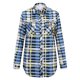 thumbnail image 4 of Pntutb - Camisa holgada con botón de bolsillo a juego para mujer, informal, a la moda Pntutb Pntutb-2699, 4 of 8