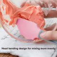thumbnail image 2 of Silicone Spatula Flexible Pastry Chocolate Scraper Kitchen Heat Resistant Baking Mixing Tool Household Bakery Dining Cooking Accessories Pink, 2 of 8