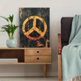 thumbnail image 5 of Qisvanset Framed Canvas Wall Art, 12x16 Inch Peace Bible Verse Aesthetic Room Wall Decor, 5 of 5