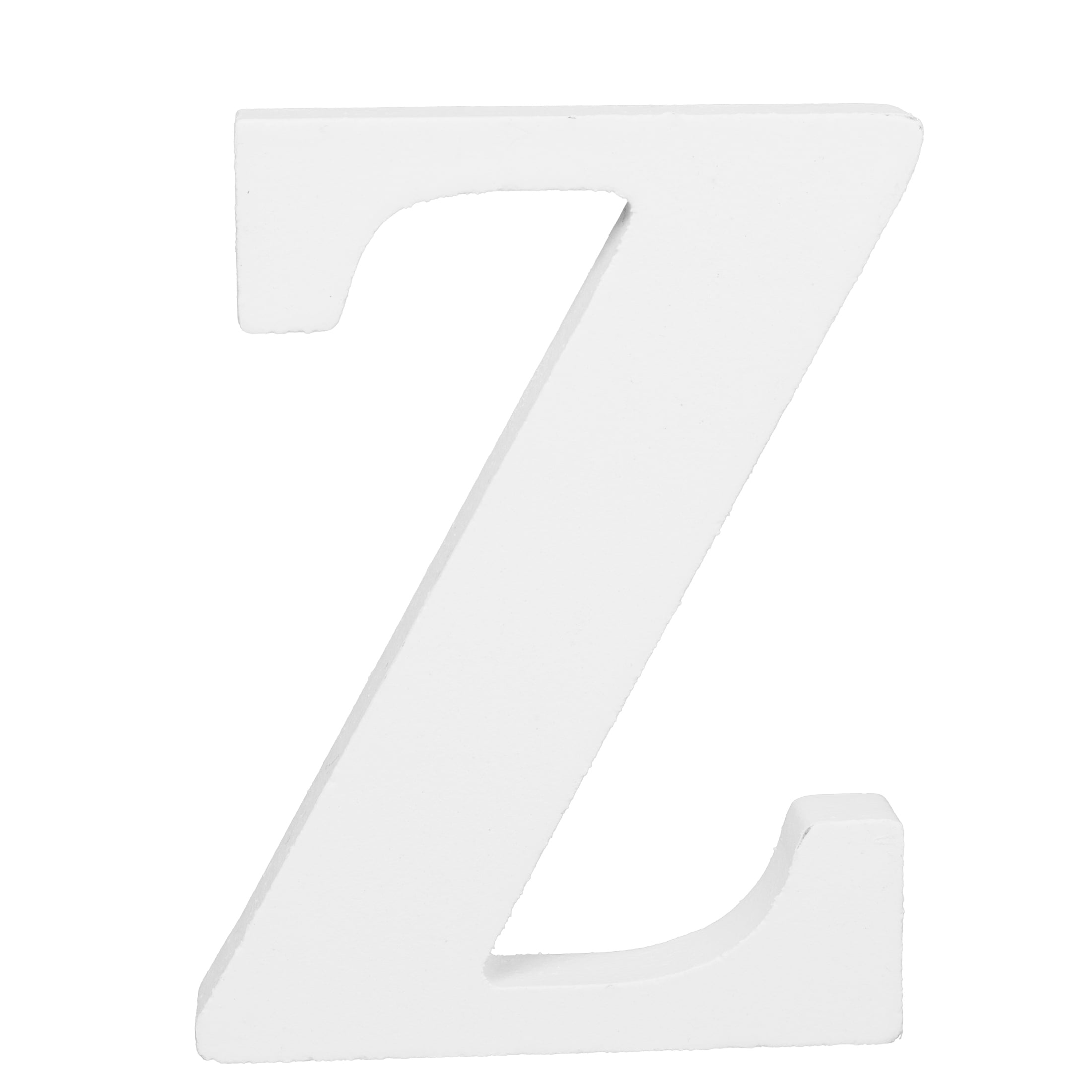 (3 pack) Cousin DIY 3" White Wood Letter Z