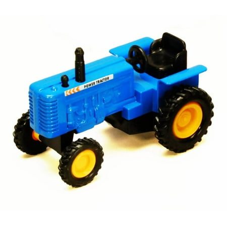 Power Farm Tractor, Blue - Showcasts 2169D - 4 Inch Scale Diecast Model Replica (Brand New, but NOT IN