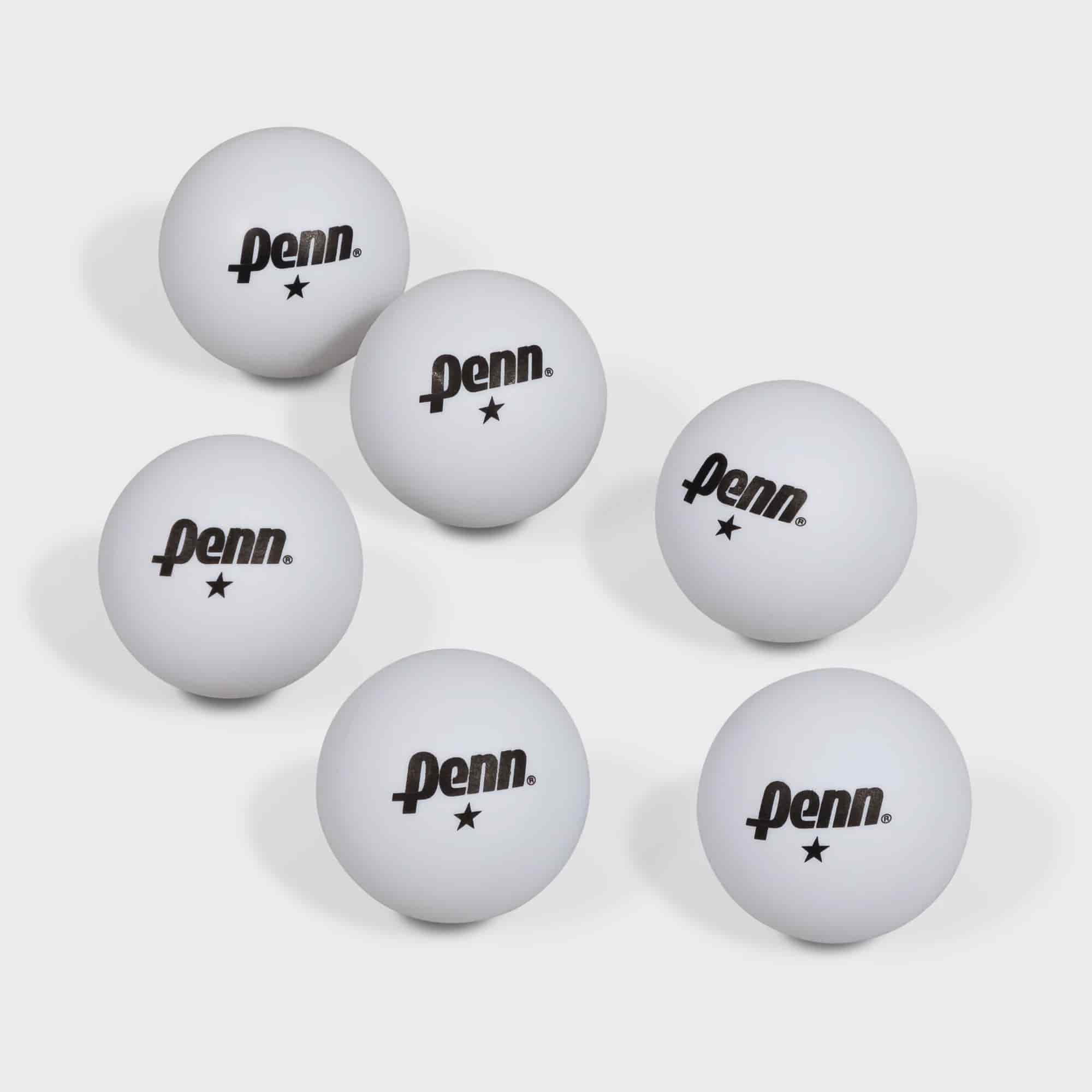 Penn 3.0 Table Tennis Paddle with 18 1-Star Table Tennis Balls