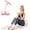 4Tubes-Pink, variant on Wrong Duck Multifunctional Pedal Resistance Band with Handle, 4 Tubes for All Weights, Upgrade Heavy-Duty TPE Tubes with 300% Stretch for Full Body Workouts