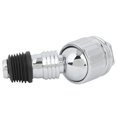 thumbnail image 4 of Floor Drain Tee Joint, PVC Chromeplate Corrosion Resistance Floor Drain Adapter, Connect Water Tube For Kitchen Washing Machine, 4 of 8