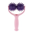 thumbnail image 2 of Spiky Deep Tissue Hand Held Reflexology Acupuntura Dolor Muscular ador Herramienta de de Rodillos para Piernas Trasero - Rosa + púrpura Yinane Bola masajeadora profesional, 2 of 7
