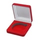 thumbnail image 2 of Caja de presentación de monedas, estuche de almacenamiento, regalos, caja reutilizable para monedas de desafío. Rojo, 2 of 9