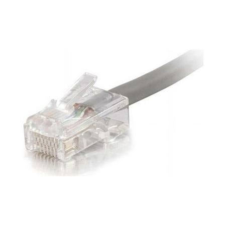 UPC: 0757120152354 | C2G 15235 Cat5e Cable – Non-Booted Unshielded Ethernet Network Patch Cable Plenum CMP-Rated Gray (50 Feet 15.24 Meters)