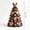C, variant on DIY Handmade Quilted Fabric Christmas Tree Decor,Patchwork Cloth Mini Xmas Tree with Plush Topper,Rustic Farmhouse Tabletop Ornament for Holiday Dining Mantel Home Christmas Decoration