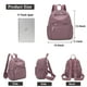 thumbnail image 4 of Pealwel Mini Mochila Monedero para Mujer, Pequeñas Mochilas de Nylon para Damas Mochilas Mujer Bolsa de Viaje antirrobo, 4 of 5