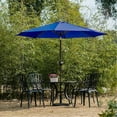 thumbnail image 1 of 9' Parasols de Patio 1 Pièce, Bleu Royal, 1 of 6