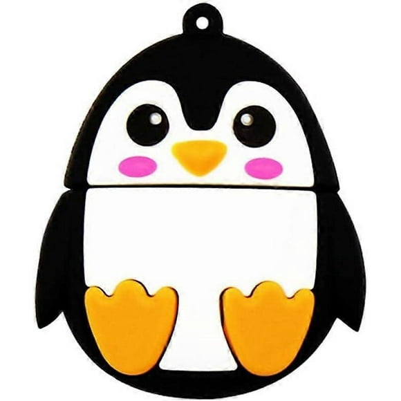 32GB USB 3.0 Flash Drive Creative Cartoon Penguin USB Flash Drive External Data Storage