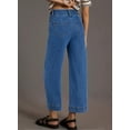 thumbnail image 2 of Jeans Astylish para mujer, cintura alta, acampanados, pierna ancha, azul, 2 of 6