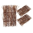 thumbnail image 5 of MLINS  3 Pcs Party Fence Decoration Miniature Yard Ornaments Office Brown, 5 of 7