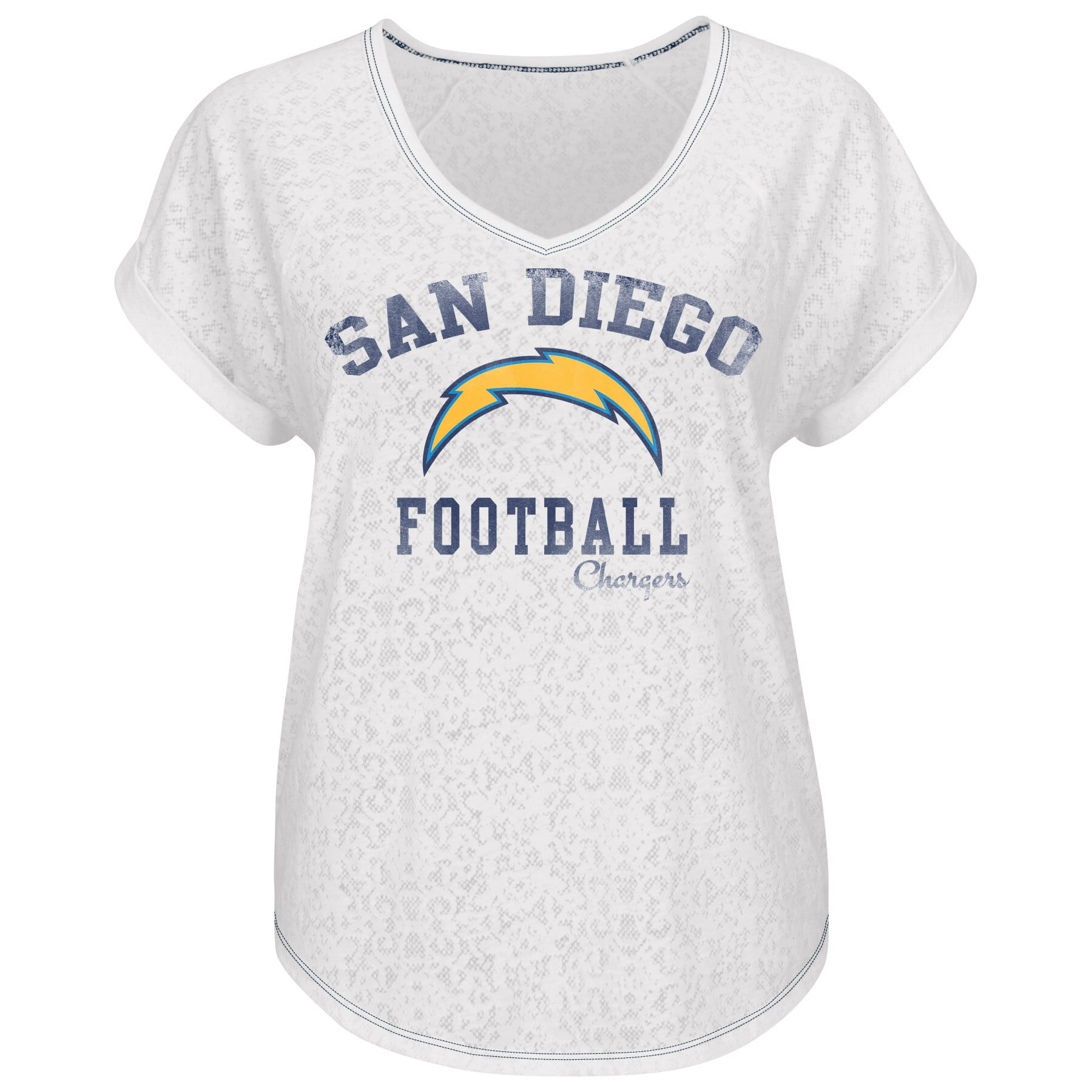white san diego chargers shirt