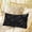 Black, variant on Starry Sky Throw Pillow Cover, Pillowcase Protectors with Zipper, Breathable Decorative Lumbar Pillow Case Cover, Modern Black Abstract Dots Stars Aesthetic Pillow Shams for Couch Sofa 12x20Inch