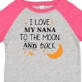 thumbnail image 4 of Inktastic I Love My Nana to the Moon and Back Boys or Girls Toddler T-Shirt, 4 of 5