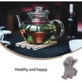 thumbnail image 4 of Tea Cup Strainer Silicone Tree Sloth Tea Strainer Animal Shaped Tea Leaves Holder for Tea Lovers, 4 of 4