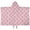 Pink Cartoon Unicorn, variant on Pink Cartoon Unicorn Star Pattern Hooded Bath Towel，50"x30" for Ages 3 To 12 Kids, Quick Dry Lightweight Soft Microfiber Hood Beach Towel Cover Up for Kids