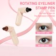 thumbnail image 2 of SDOHIG 2 Pcs Gel Eyeliner Pencil Set, Foldable Eyeliner Stamp for Perfect Wings, Waterproof Eyeliners Tool, Smudge Proof Eyeliners Pen for Beginners, 2 of 10