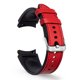 thumbnail image 1 of Correa de reloj de 20 mm para Samsung Watch 4 5 40 mm 44 mm Pulsera para Samsung Galaxy Watch 5 Pro Classic 42 mm 46 Silicona + bandas de cuero Tan Jianjun unisex, 1 of 2
