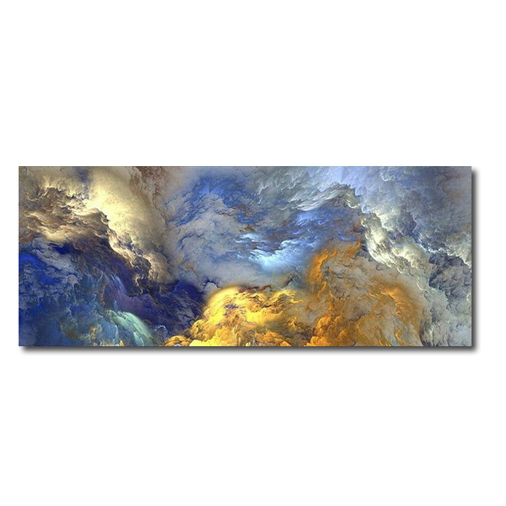 BAMILL Abstract Cloud Canvas Painting Canvas Wall Art Home Decor Wall Picture Unframed
