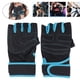 thumbnail image 3 of Guantes De Fitness De Medio Dedo Soporte De Muñeca Antideslizante Protector, 3 of 7