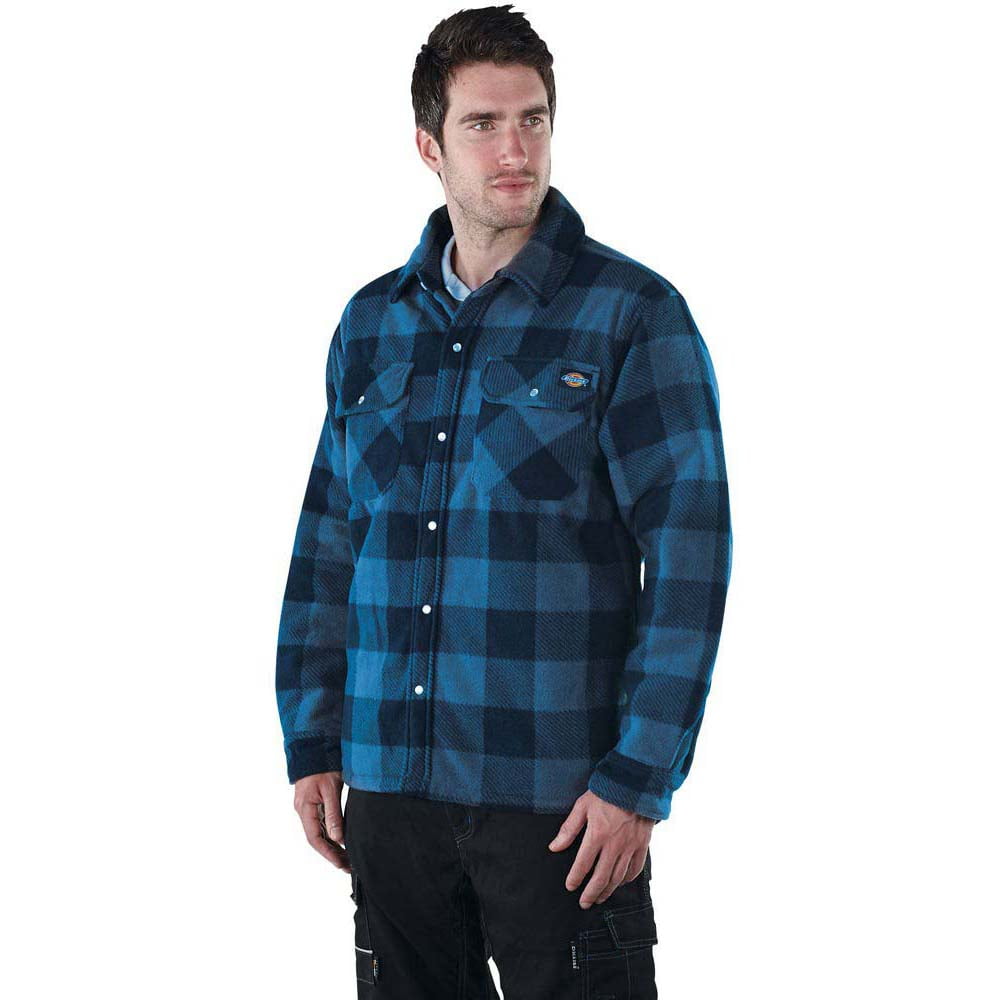 SH5000 Safety Casual Workwear Polyester Fleece Dickies Portland Men's Shirt 