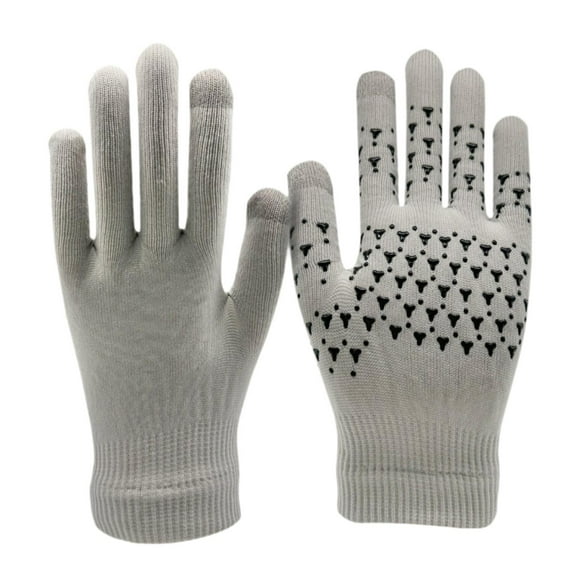 Guantes deportivos Guantes de ciclismo táctiles de pantalla táctil para correr regalos Gris