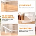 thumbnail image 3 of Contenant sous Vide avec Couvercle 11 Litres/12 Pintes pour Pratiquement Tous les Circulateurs à Immersion Kit d'Accessoires en Polycarbonate Transparent Cristal (12 Quats avec Couvercle), 3 of 6