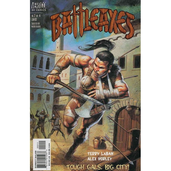 Battleaxes #2 VF ; DC/Vertigo Comic Book