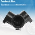 thumbnail image 3 of Aislante de unión de admisión de carburador Unique Bargains para Kawasaki Vulcan 1500 VN1500E Classic 1998-2004 Conector de carburador de motocicleta de goma negra 1 Pcs, 3 of 6